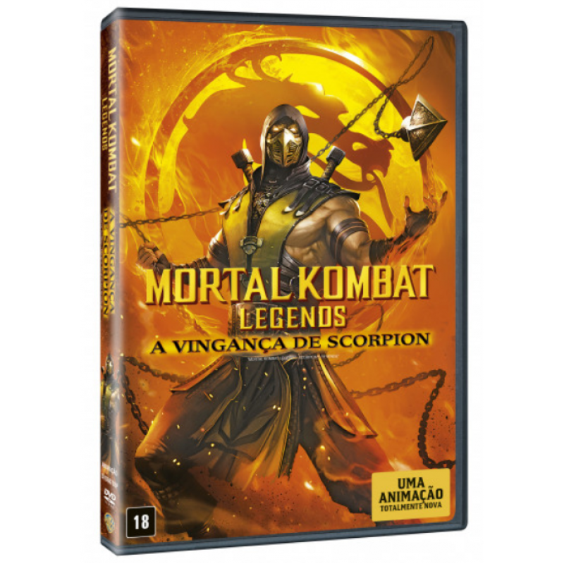 DVD Mortal Kombat Legends A Vingança De Scorpions